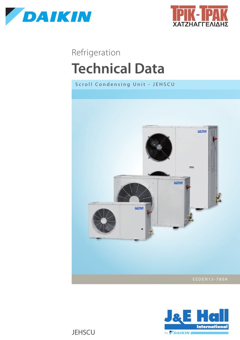 Daikin JEHSCU Series Instruction manual