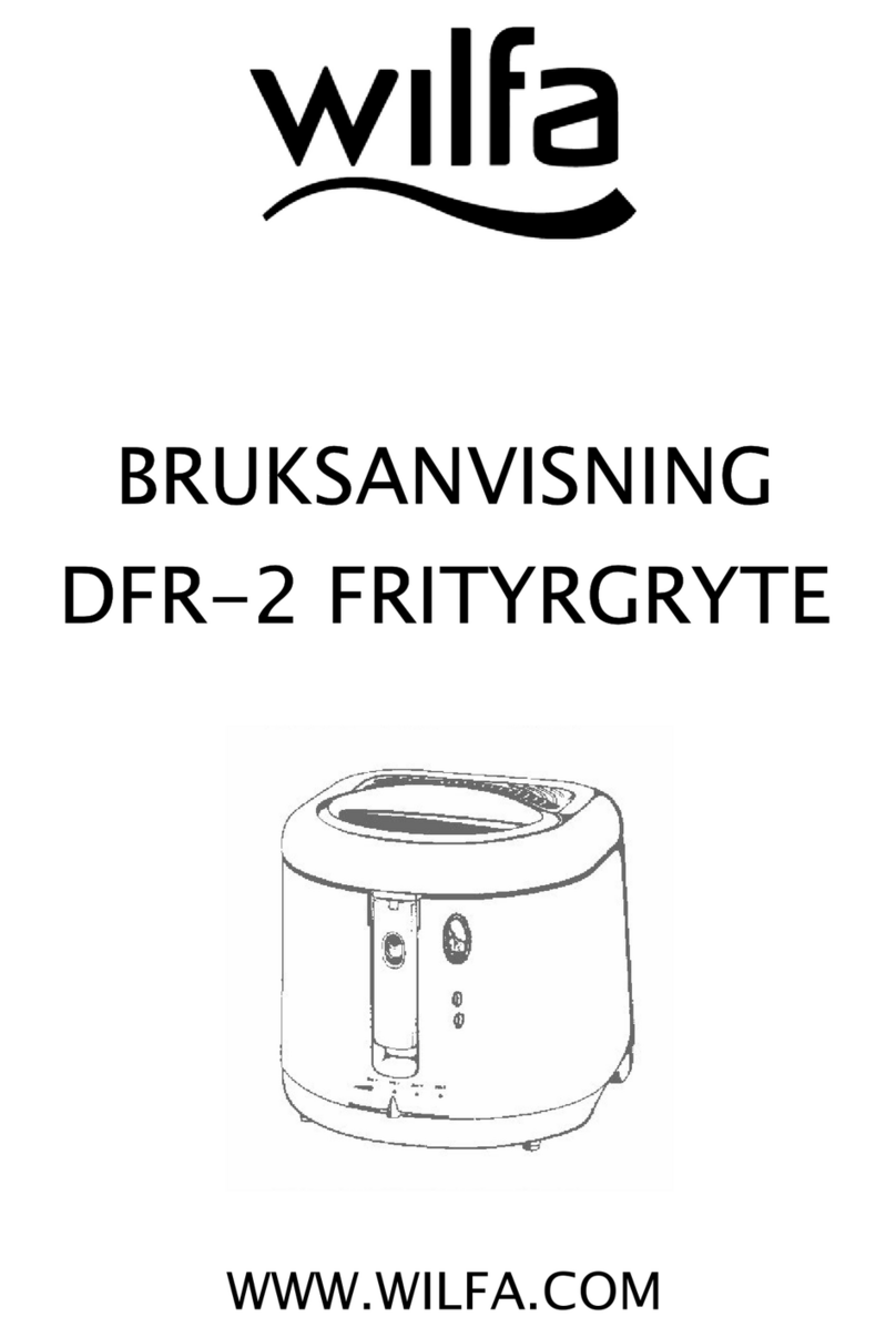 Wilfa DFR-2 instruction manual