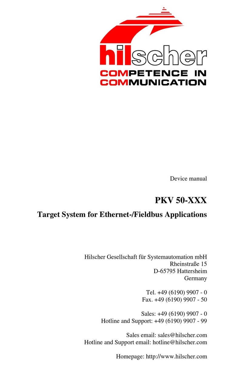 hilscher PKV 50 Series Application guide hilscher PKV 50 Series Application guide