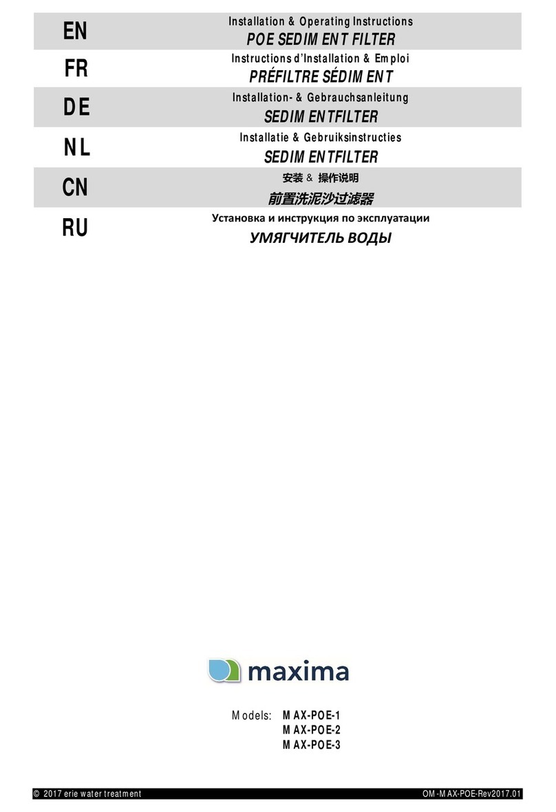 Maxima MAX-POE-1 Installation & operating instructions
