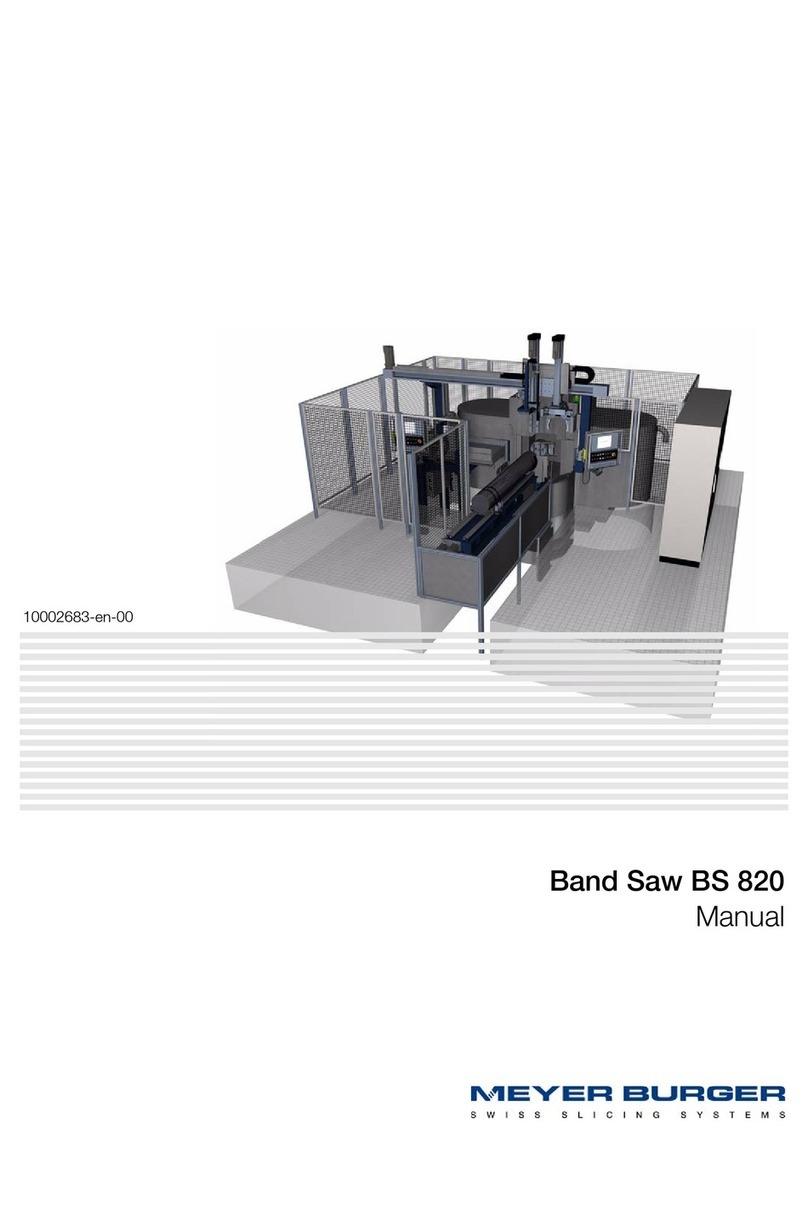 Meyer Burger BS 820 manual