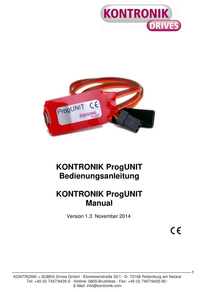 KONTRONIK ProgUNIT manual