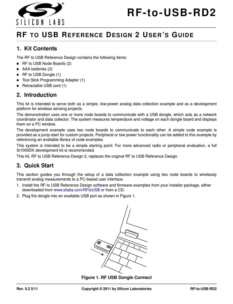 Silicon Laboratories RF-to-USB-RD2 user guide Silicon Laboratories RF-to-USB-RD2 user guide