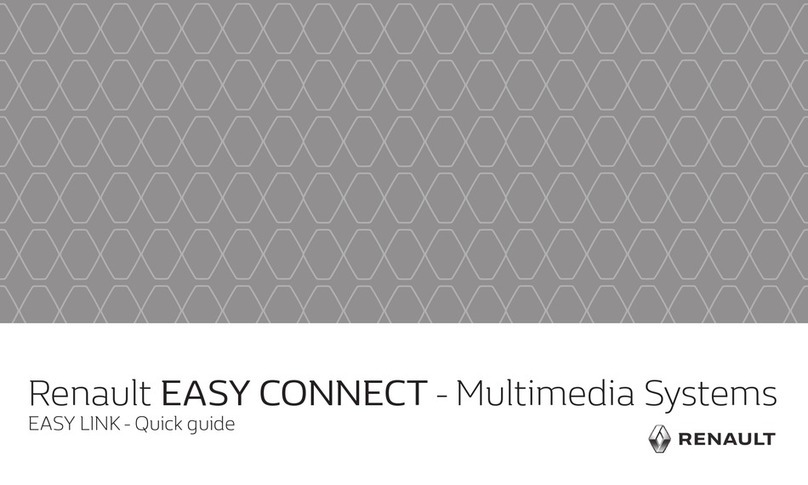 Renault EASY CONNECT EASY LINK quick guide