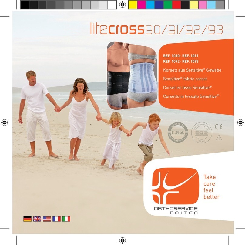 ORTHOSERVICE RO+TEN litecross 90 manual