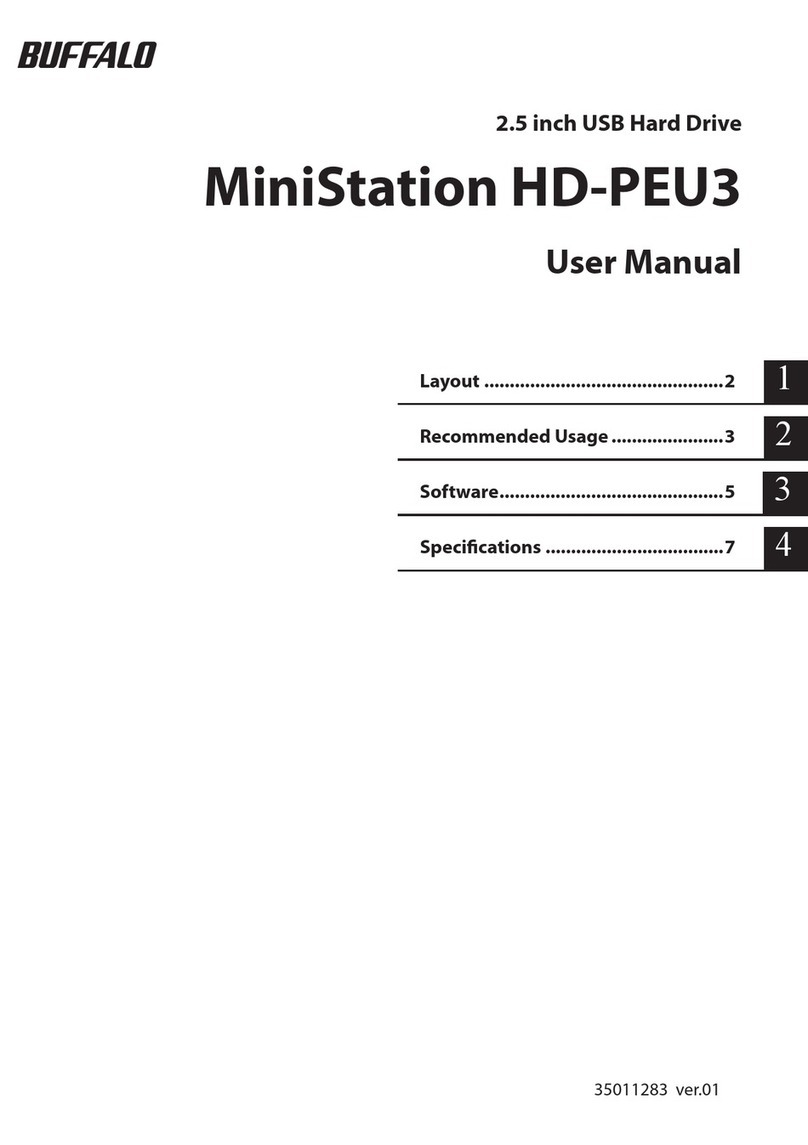 Buffalo MiniStation HD-PEU3 user manual