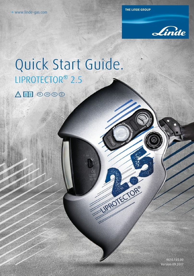 Linde LIPROTECTOR 2.5 quick start guide