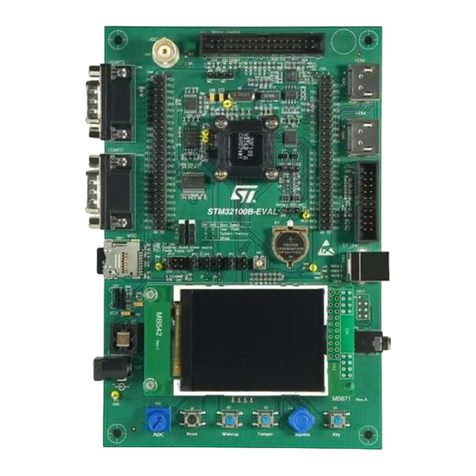 STMicroelectronics STM32100B-EVAL User manual