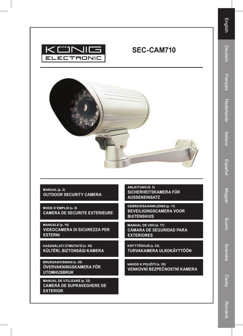 König Electronic SEC-CAM710 User manual