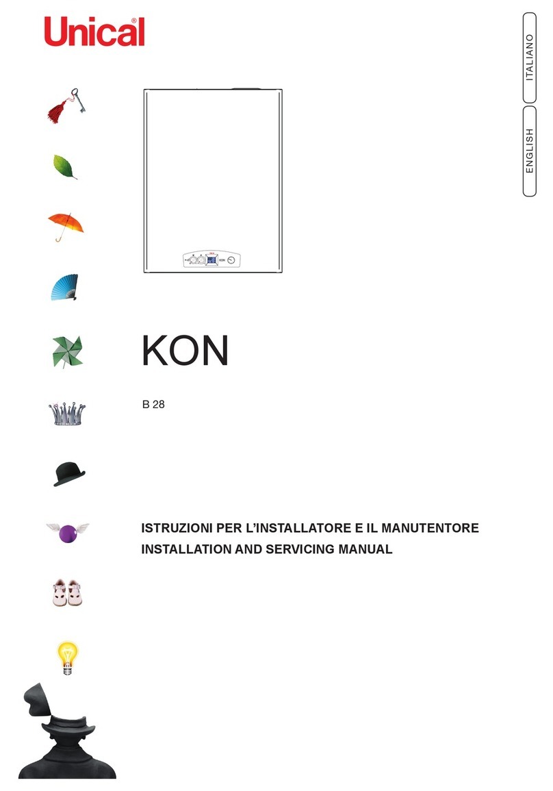 Unical KON Installation and Servicing Manual