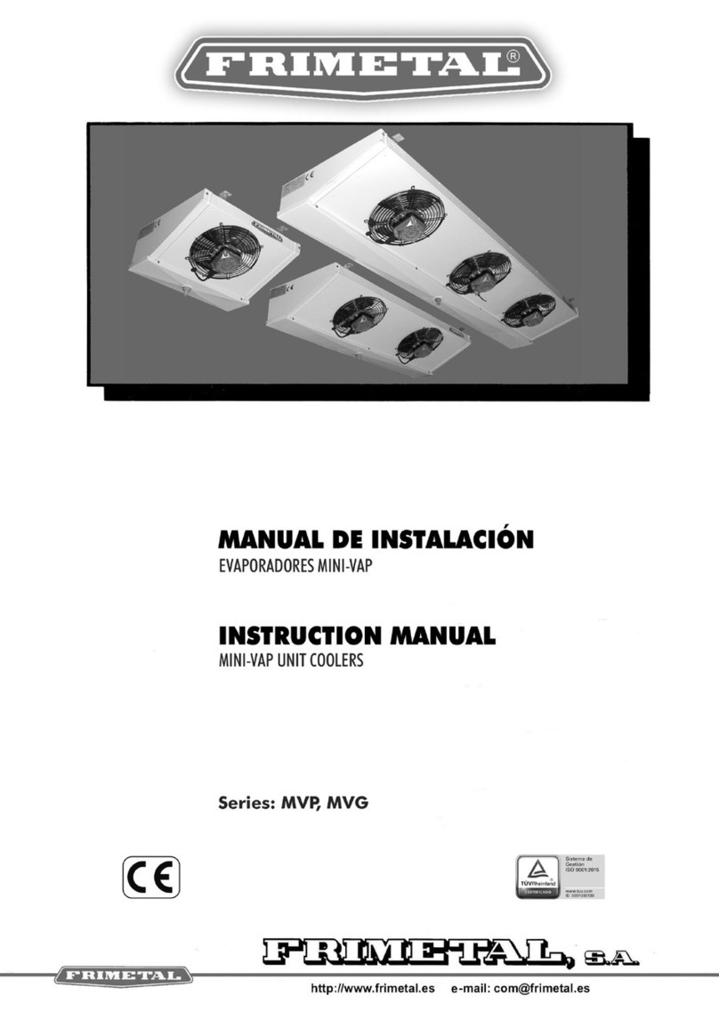 FRIMETAL MVP Series instruction manual
