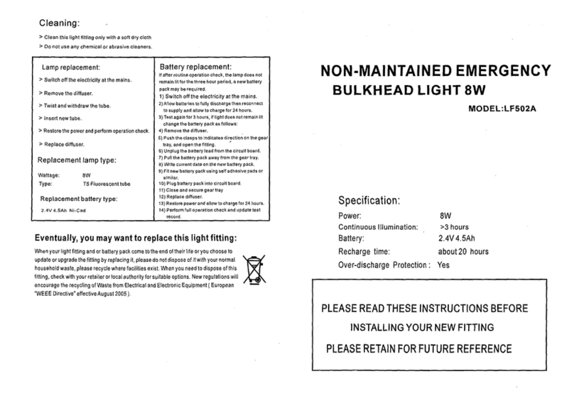 Red Arrow LF502A User manual