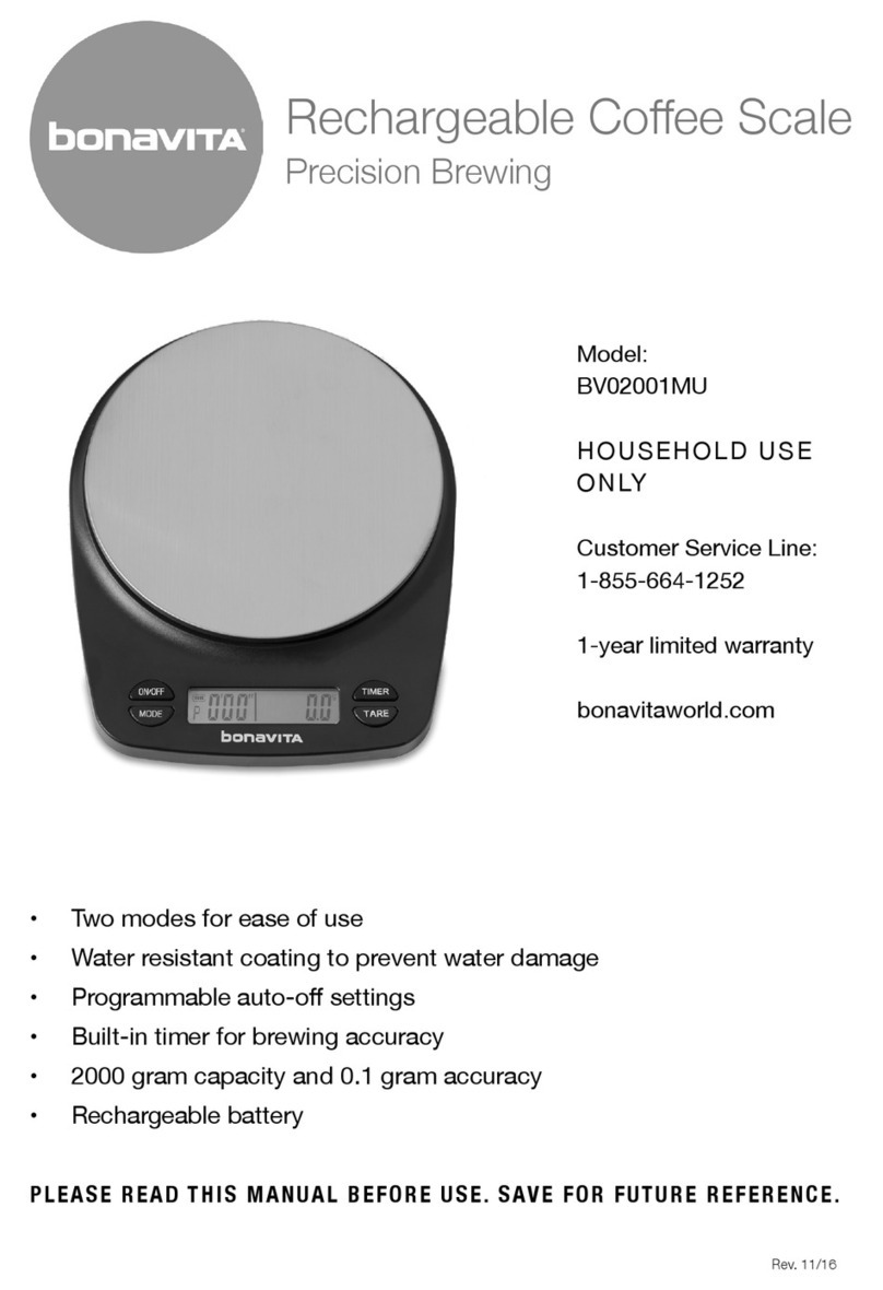 Bonavita BV02001MU manual