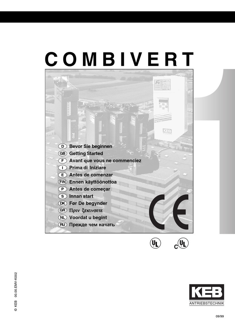 KEBCO Combivert Getting started