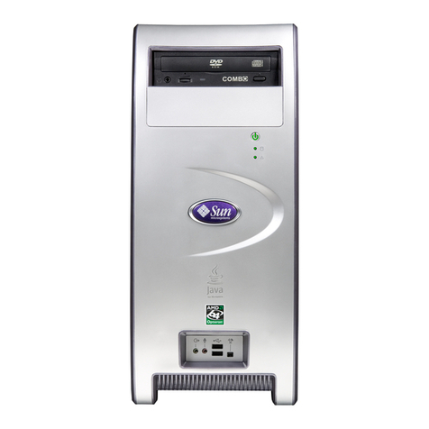 Sun Microsystems Java W1100z Getting started guide