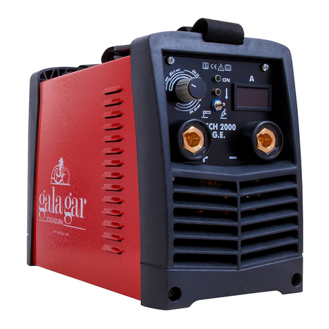 gala gar GALA TECH 2000 G.E. Technical instruction manual