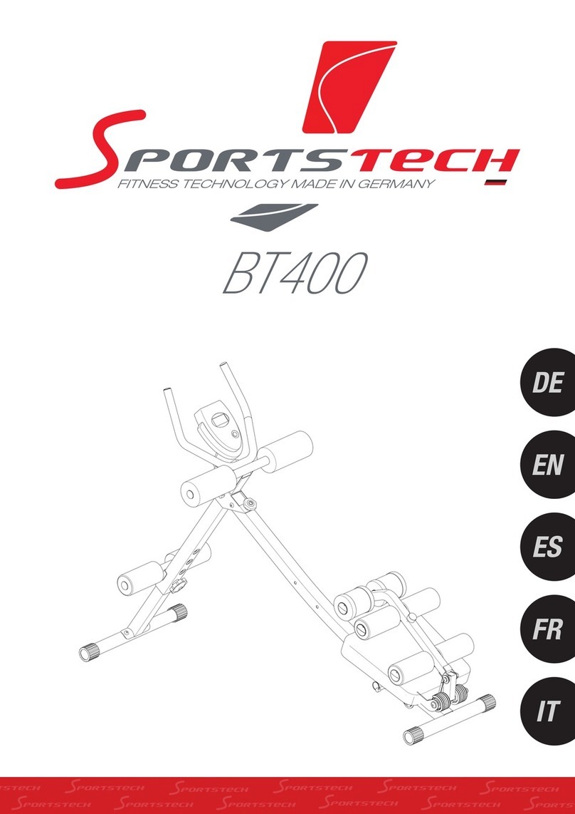 SPORTSTECH BT400 manual
