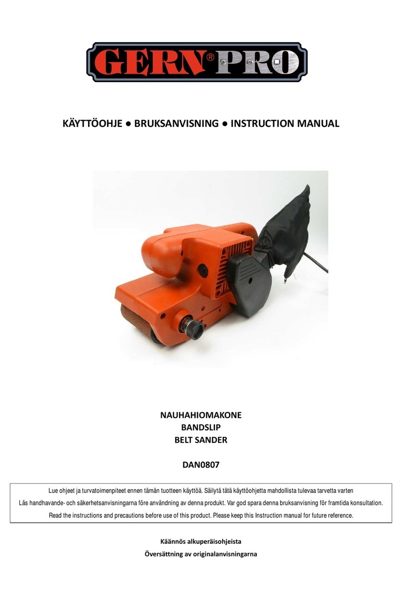 Gern Pro DAN0807 instruction manual Gern Pro DAN0807 instruction manual
