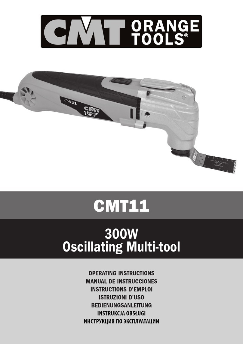 CMT ORANGE TOOLS CMT11 operating instructions