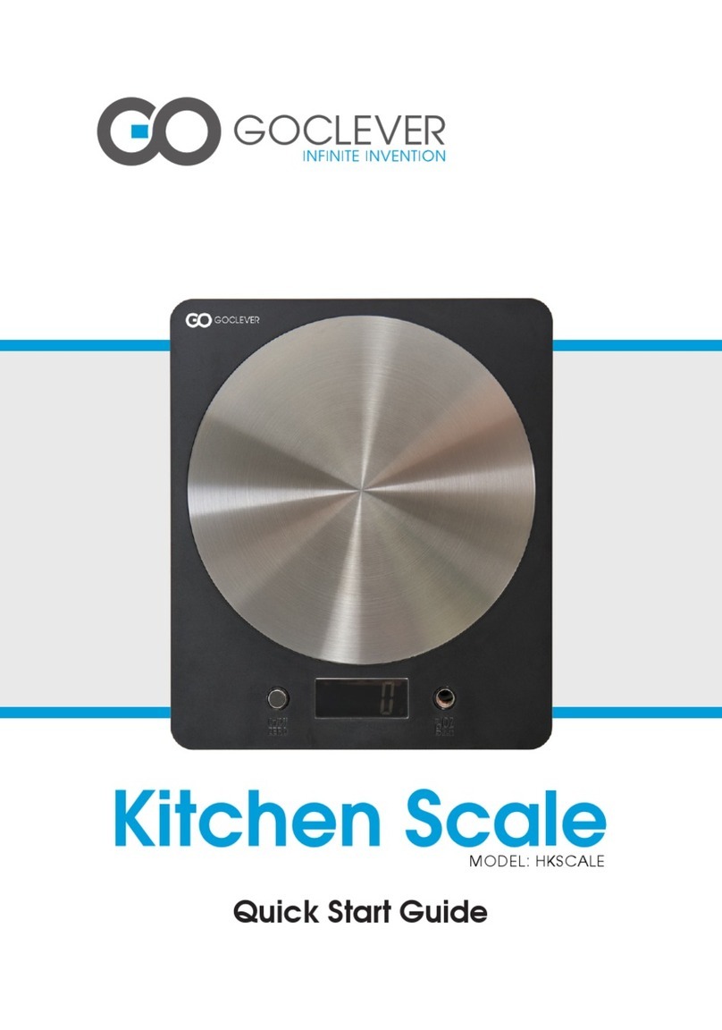 Goclever HKSCALE quick start guide