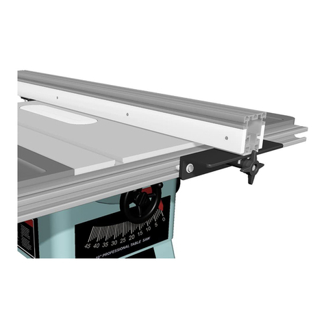 Peachtree Woodworking Supply EZ SQUARE TABLESAW FENCE instructions