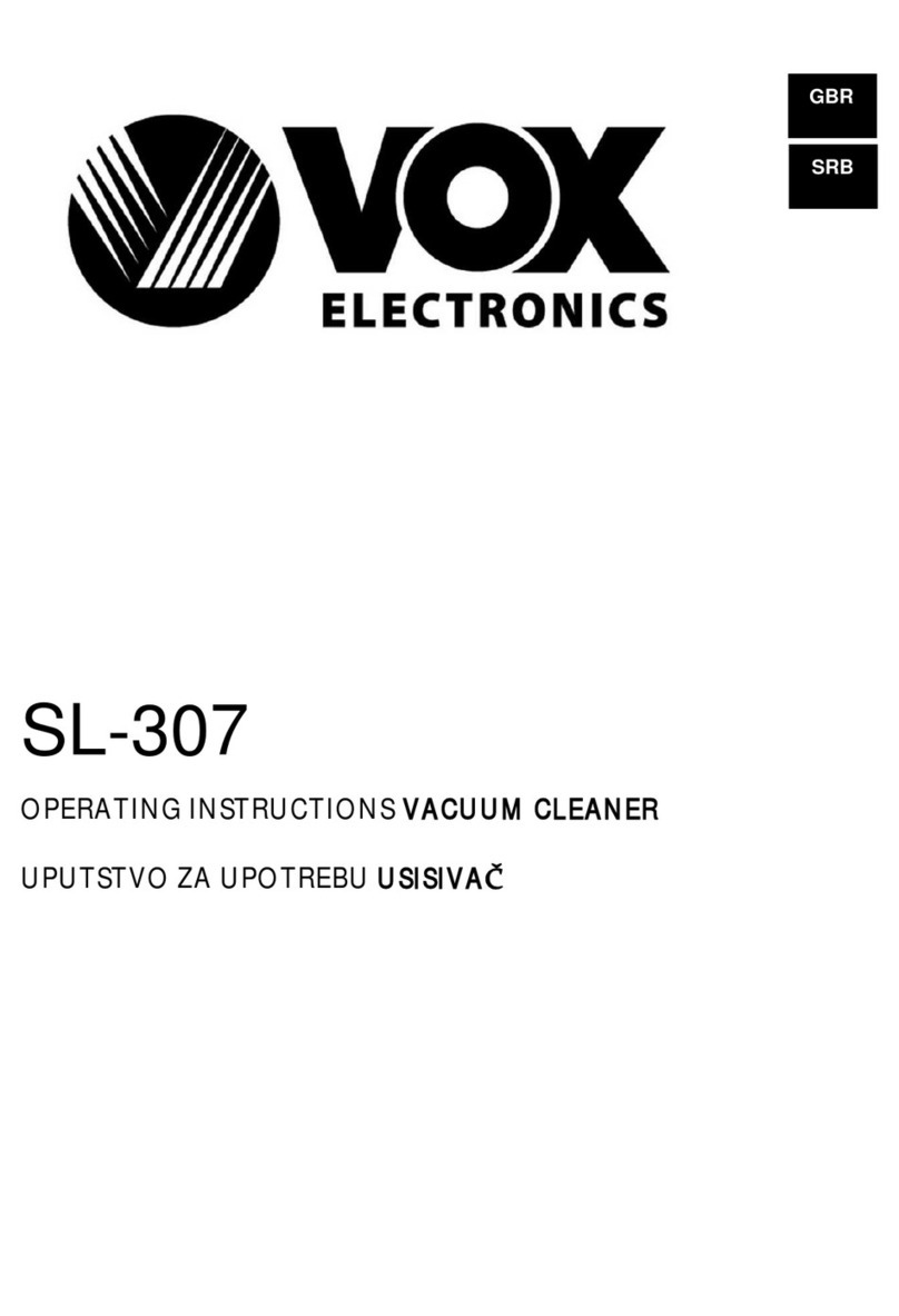 VOX electronics SL-307 User manual