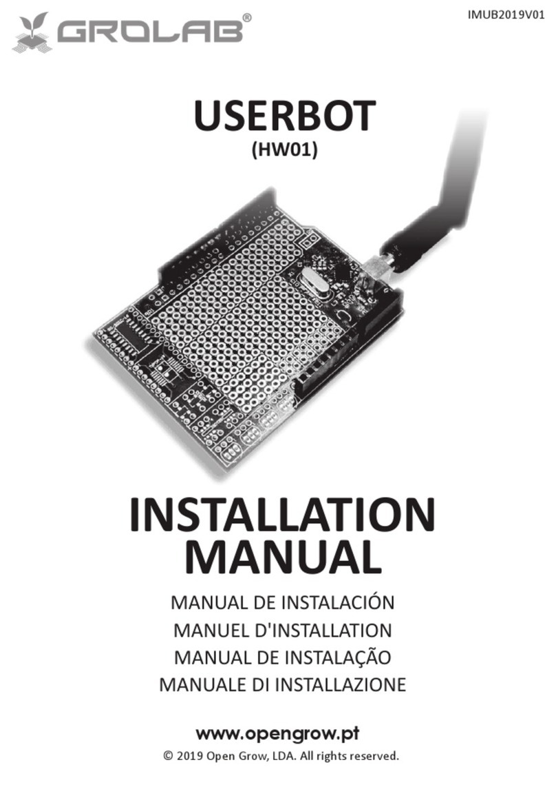 GROLAB USERBOT HW01 installation manual