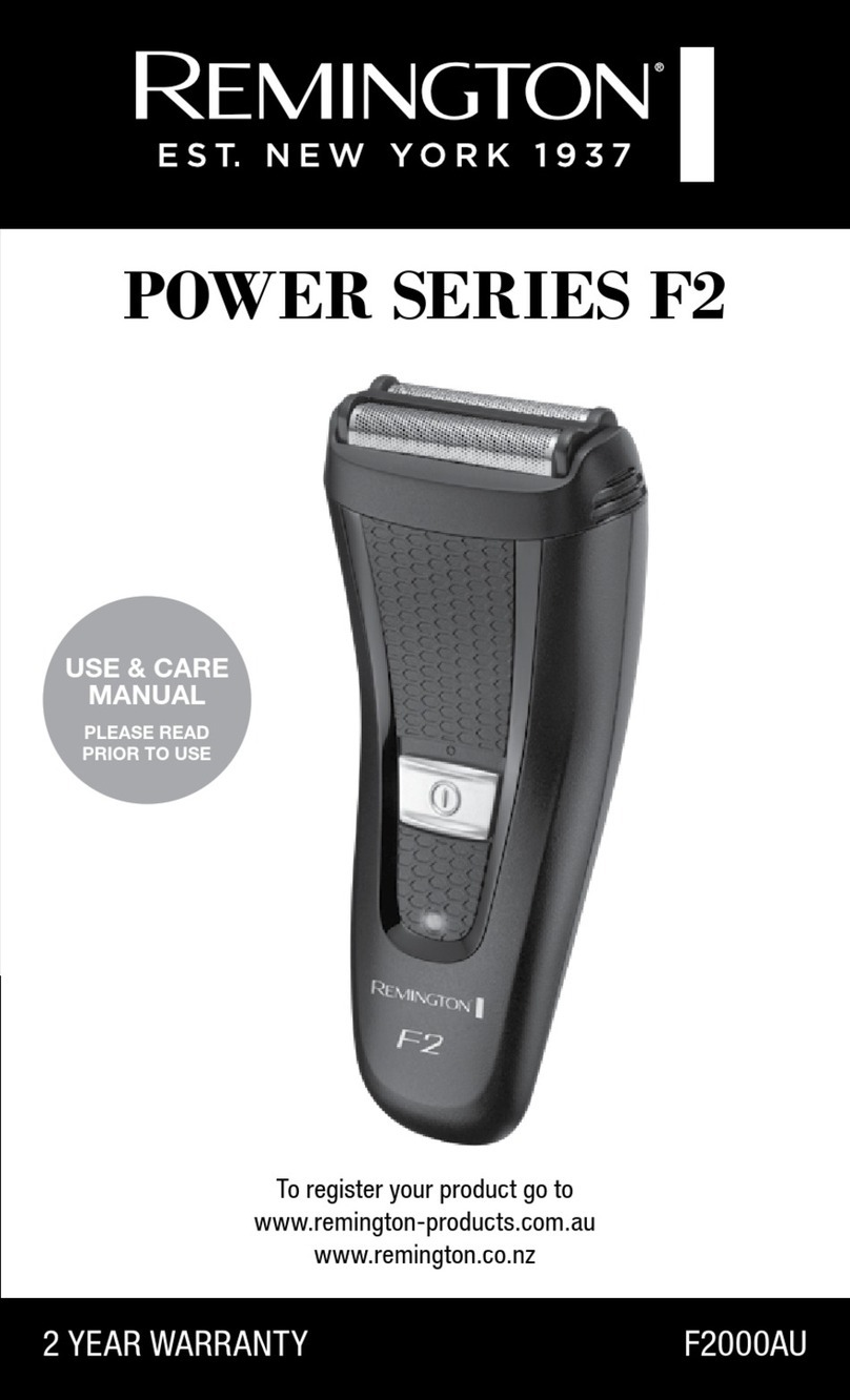 Remington POWER F2 SERIES User manual