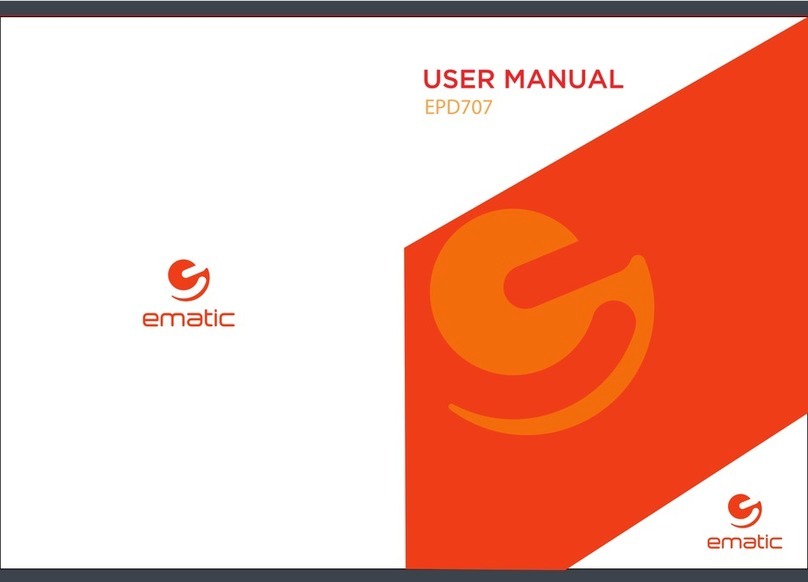 E-matic EPD707 user manual
