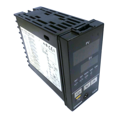 Omron E5AK-AA2-500 AC/DC24 User manual