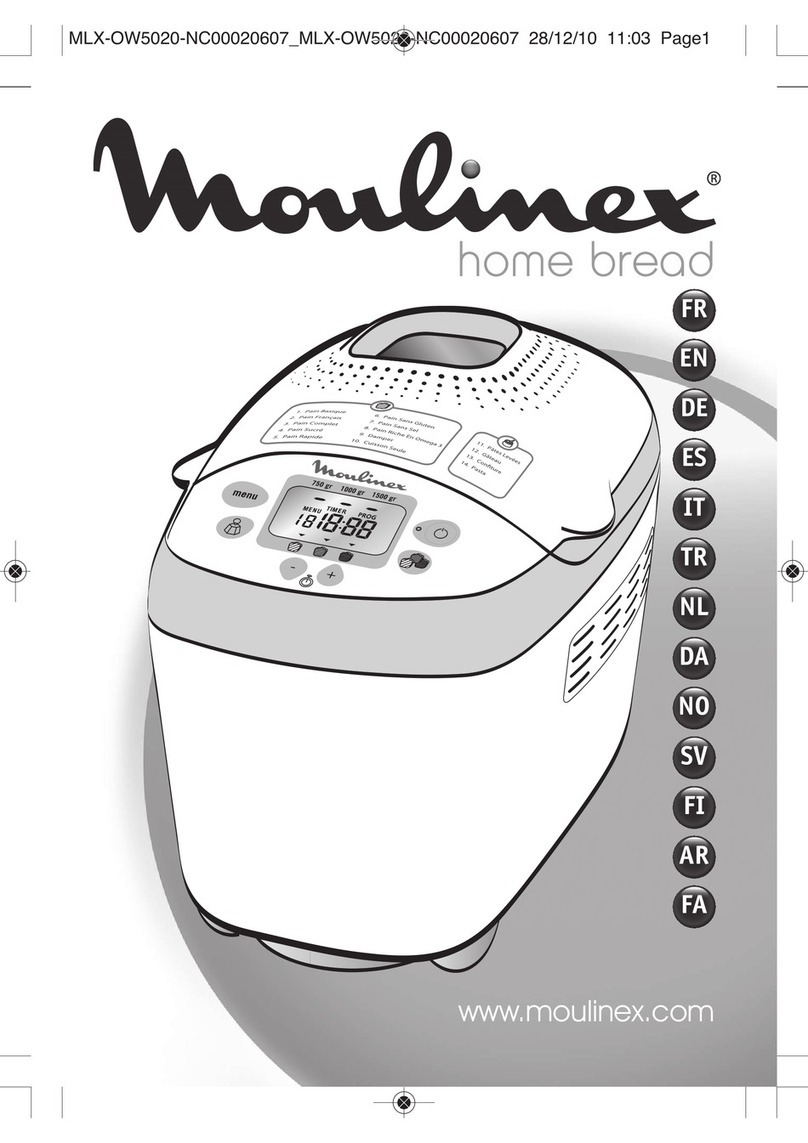 Moulinex MLX-OW5020 user manual