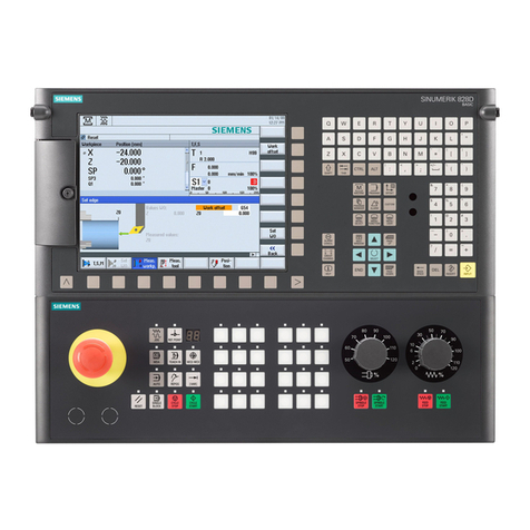 Siemens SINUMERIK Series User manual
