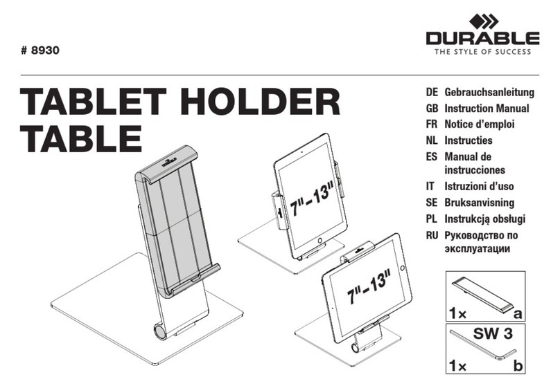 DURABLE 8930 User manual