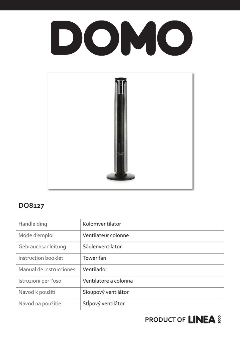 Domo DO8127 Instruction booklet