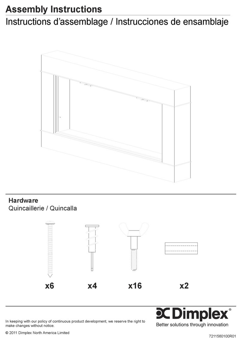 Dimplex Cohesion DT1267BLK User manual