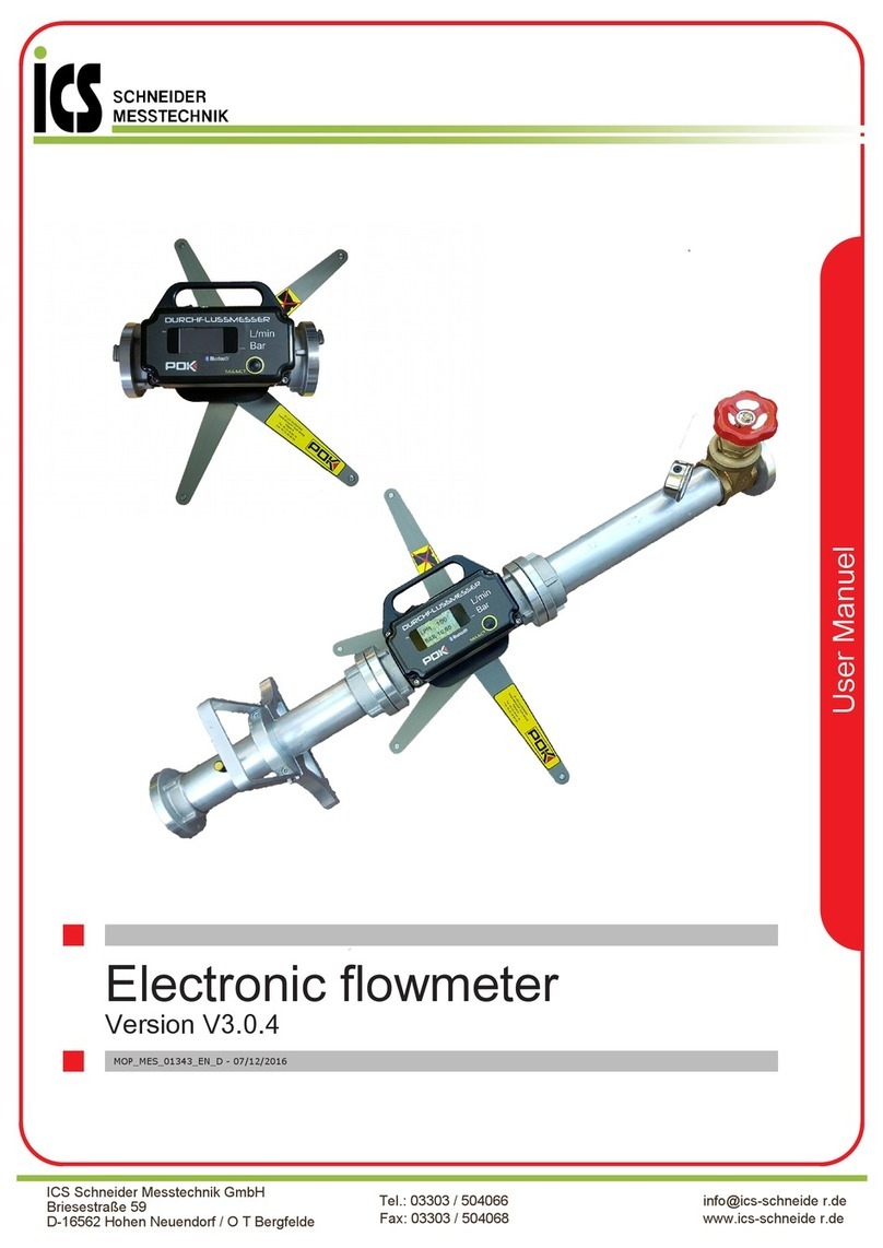 ICS Schneider Messtechnik DN 40l DN65 user manual