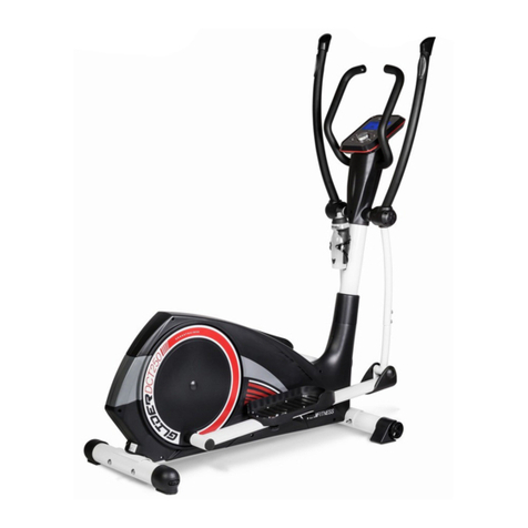 Flow Fitness GLIDER DCT250 manual