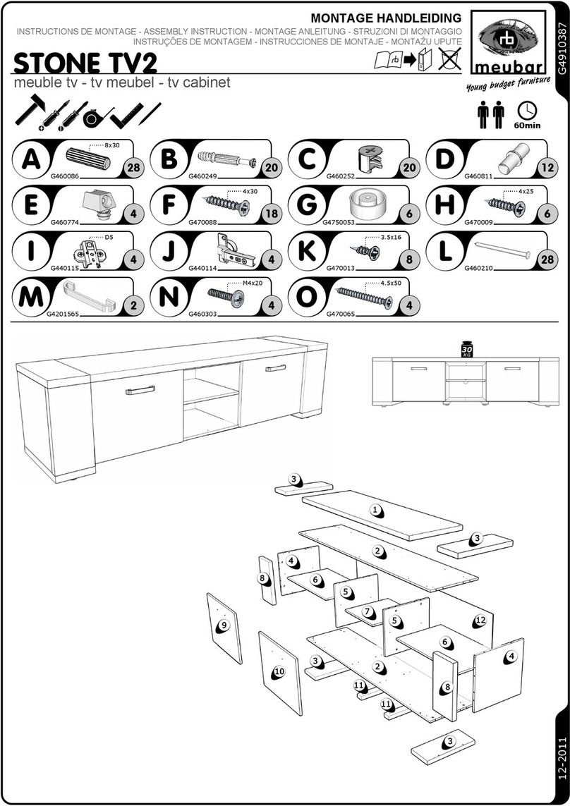 meubar STONE TV2 User manual meubar STONE TV2 User manual