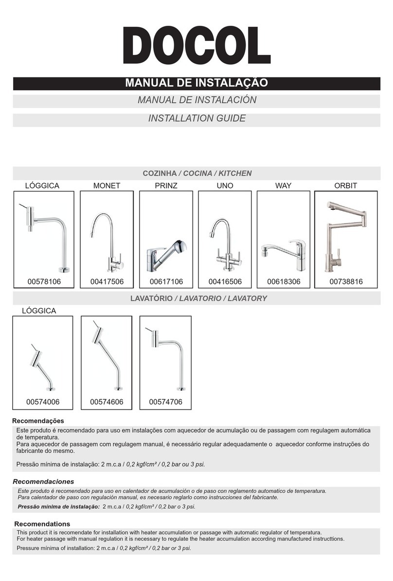 DOCOL LOGGICA 00578106 installation guide DOCOL LOGGICA 00578106 installation guide