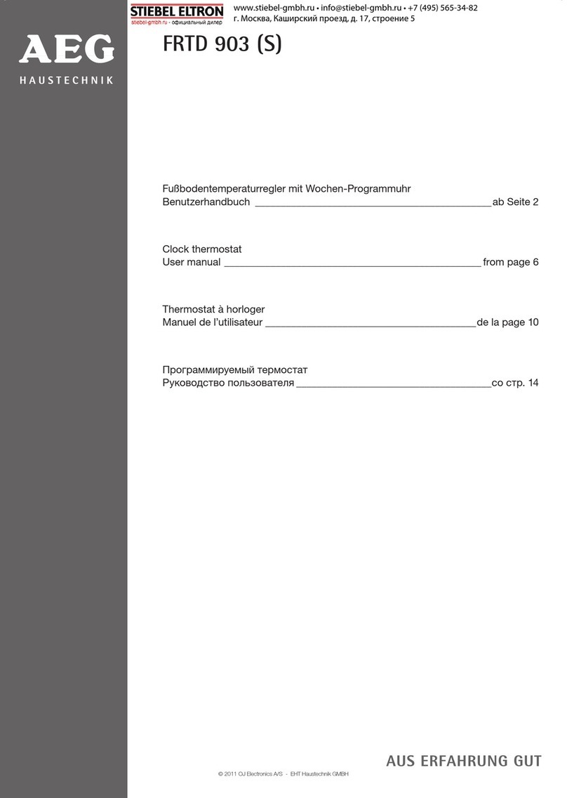 AEG FRTD 903 user manual