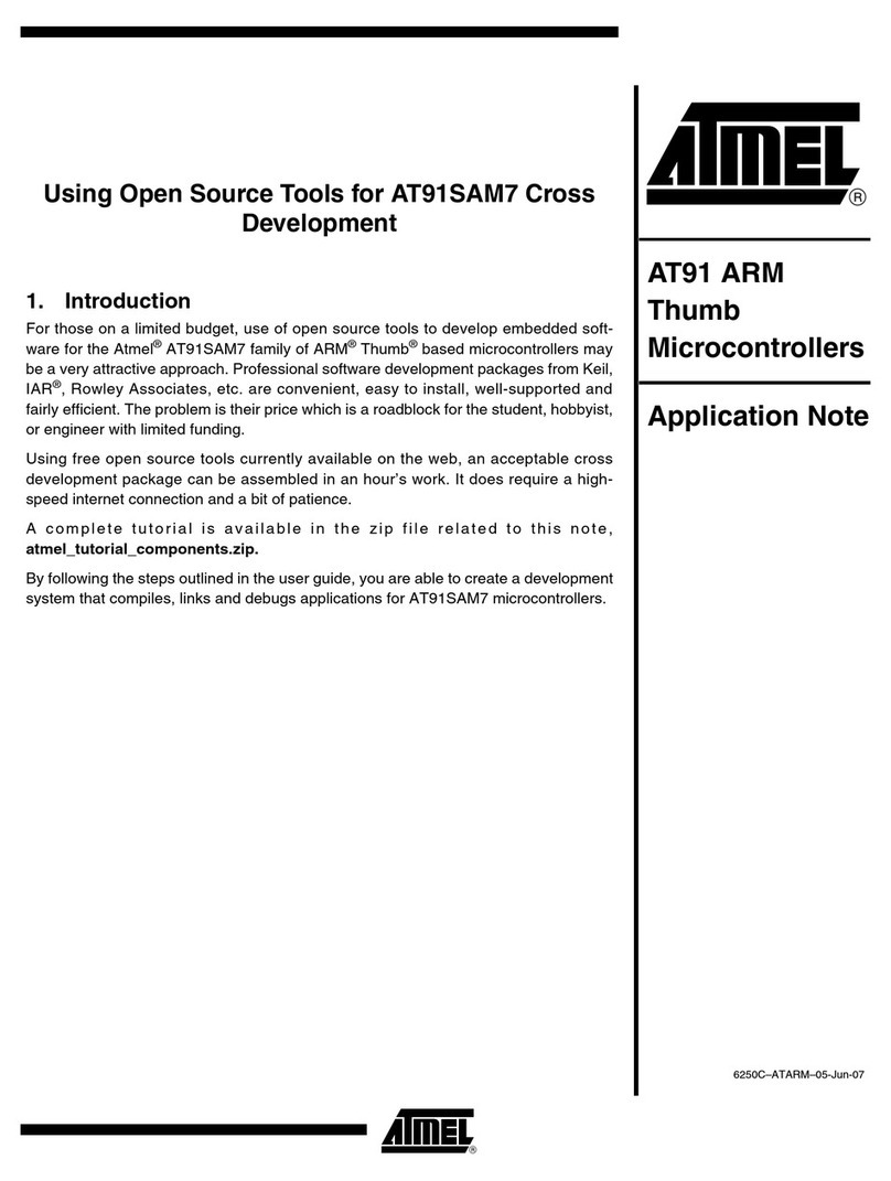 Atmel AT91 ARM Thumb Application note