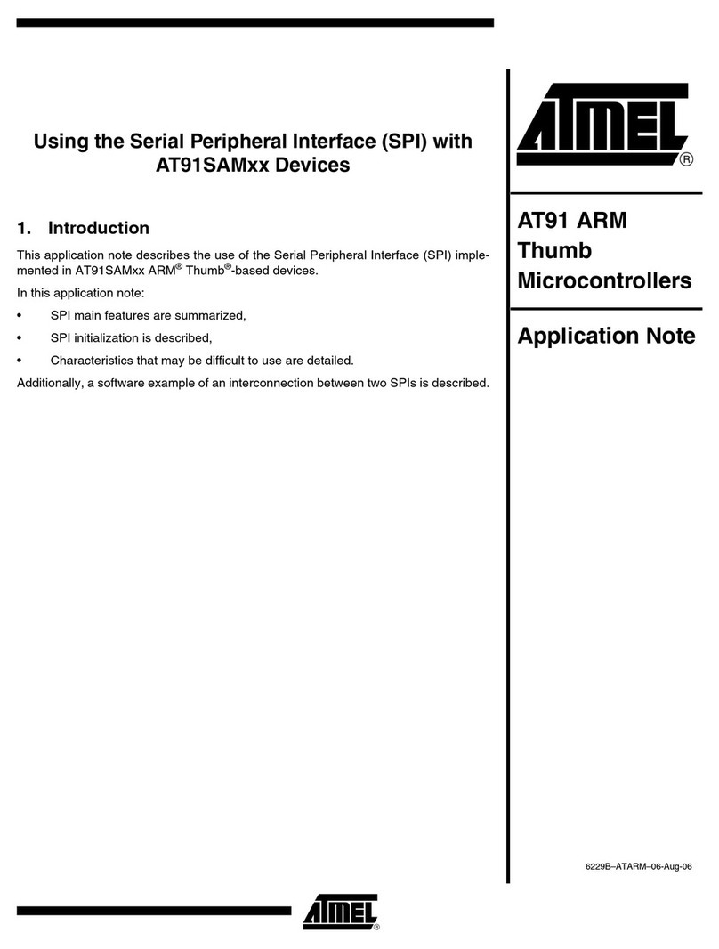 Atmel AT91 ARM Thumb Application note