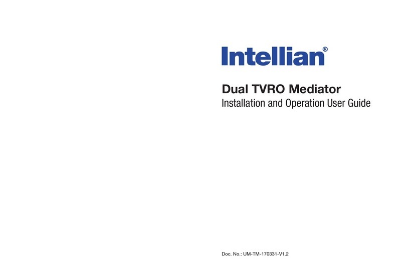 Intellian Dual TVRO User manual