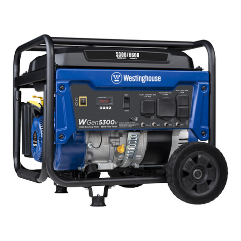 Westinghouse 5300 Running Watts user manual