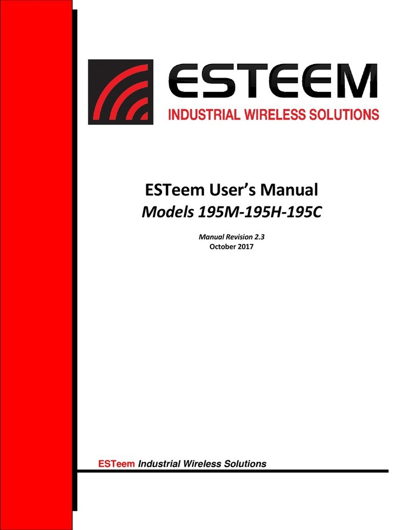 ESTeem 195H User manual