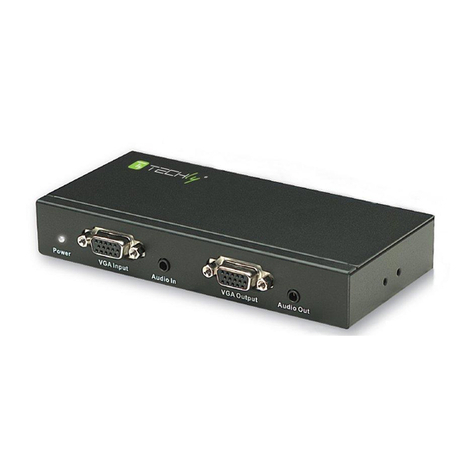 Techly VGA CAT5E/6 User manual