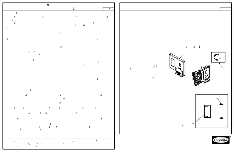 Hubbell USB1528 Series installation instructions