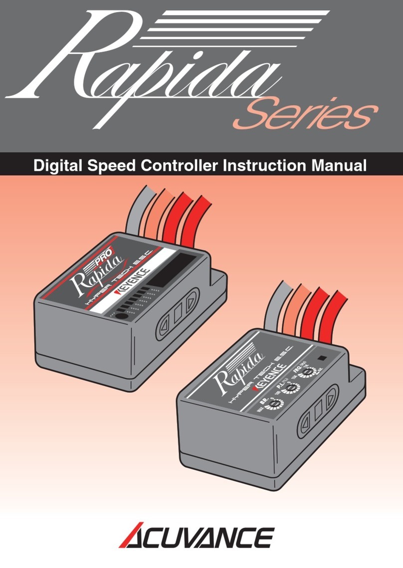 ACUVANCE Rapida Series User manual