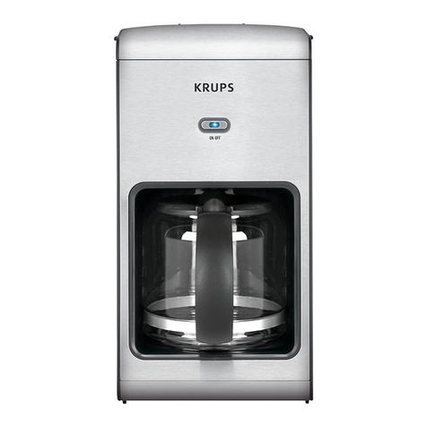 Krups KM101050 User manual