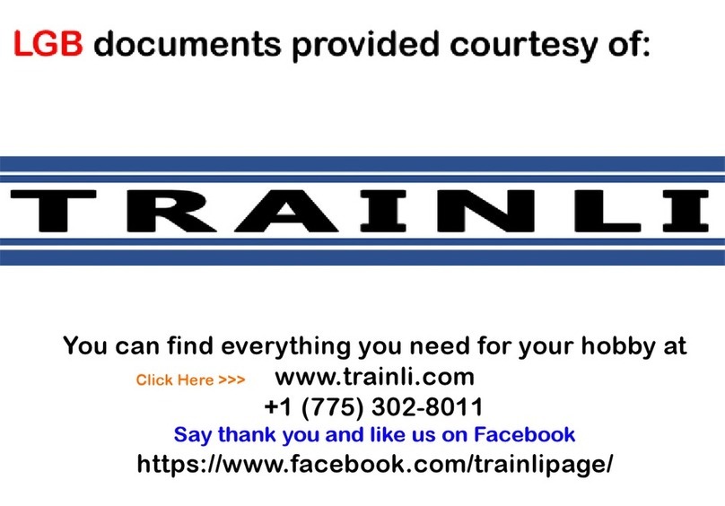 LGB ToyTrain 94208 manual